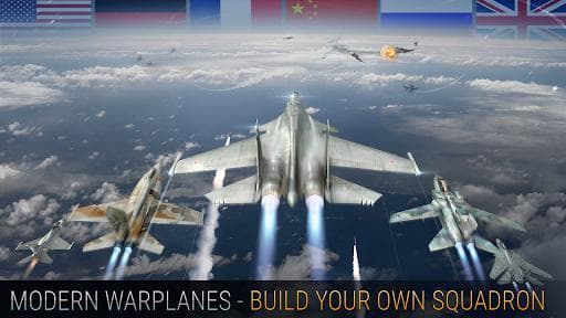 Modern Warplanes: Thunder Air Strike PvP warfare screenshot 4