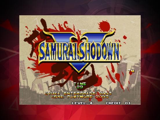 SAMURAI SHODOWN V ACA NEOGEO screenshot 2
