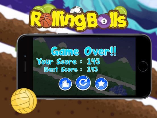 Christmas Rolling Balls