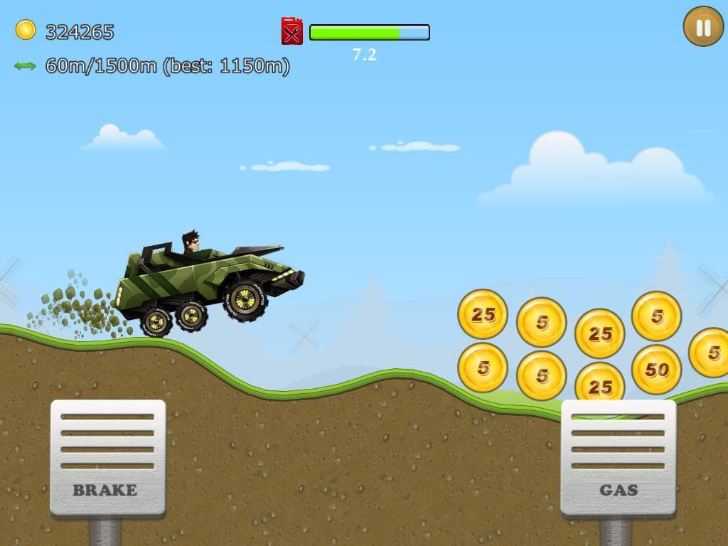 Up Hill Racing: Hill Climb screenshot 5