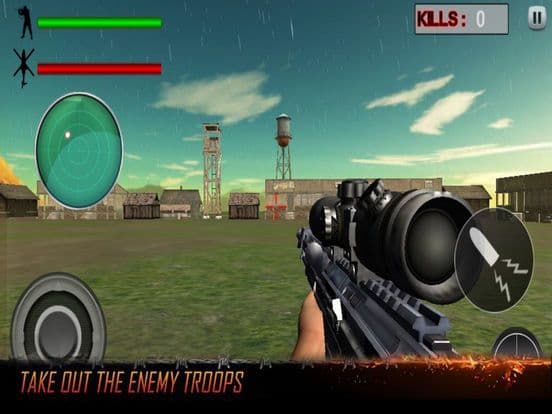 Sniper Helicopter War Shoot screenshot 2