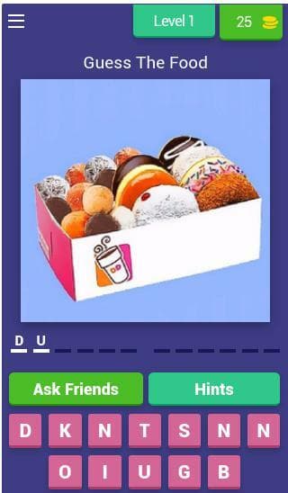 Food Quiz Game Free screenshot 2