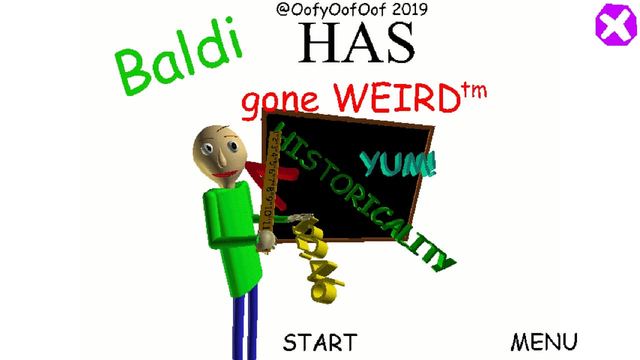 Baldi has gone WEIRD screenshot 2
