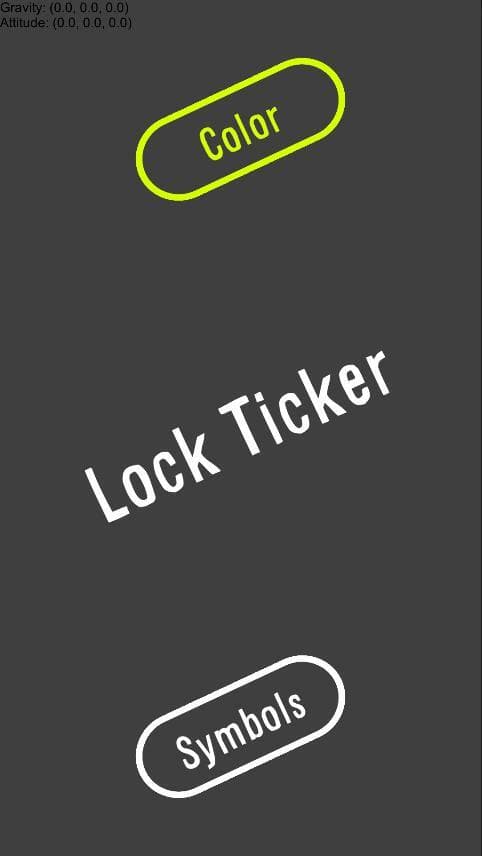 Lock Ticker