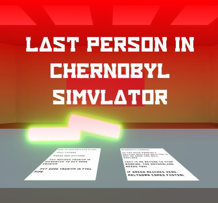 Last Person In Chernobyl Simulator VR