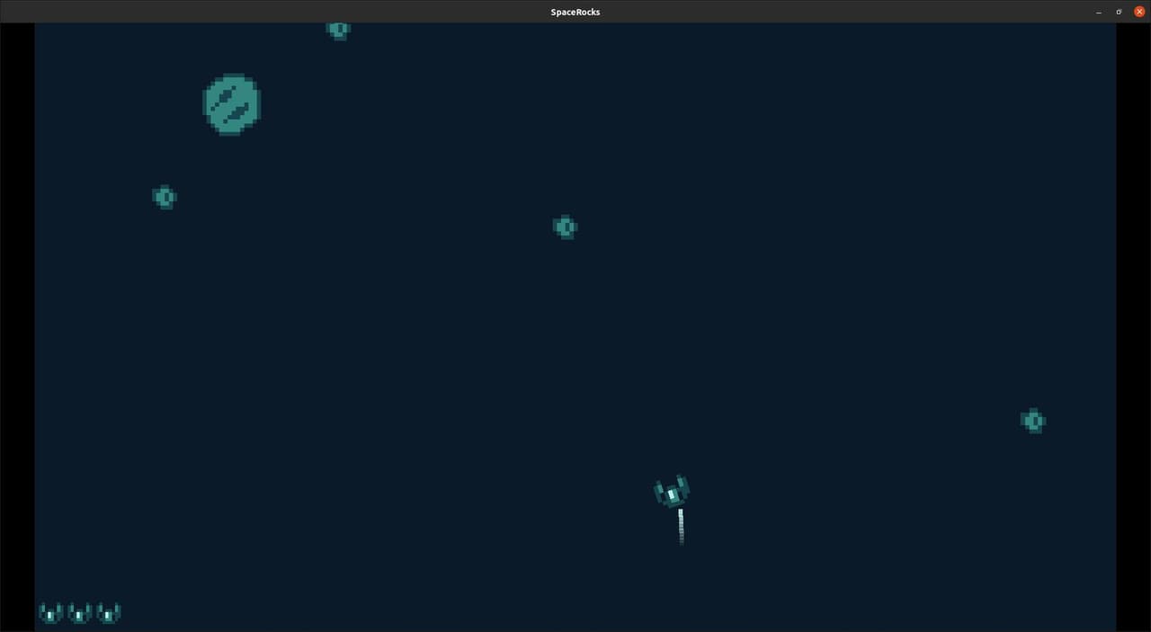 Space Rocks (itch) (minsik) screenshot 2
