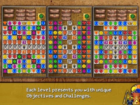 Jewel Drops - Match three puzzle screenshot 3