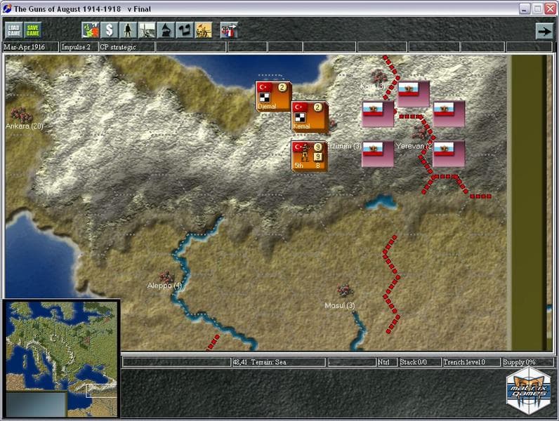 Guns of August 1914-1918 screenshot 4