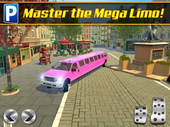 Limo Driving School a Valet Driver License Test Parking Simulator