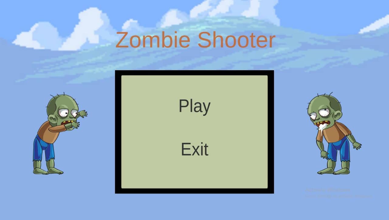 Zombie Shooter (itch) (SujalYT) screenshot 2