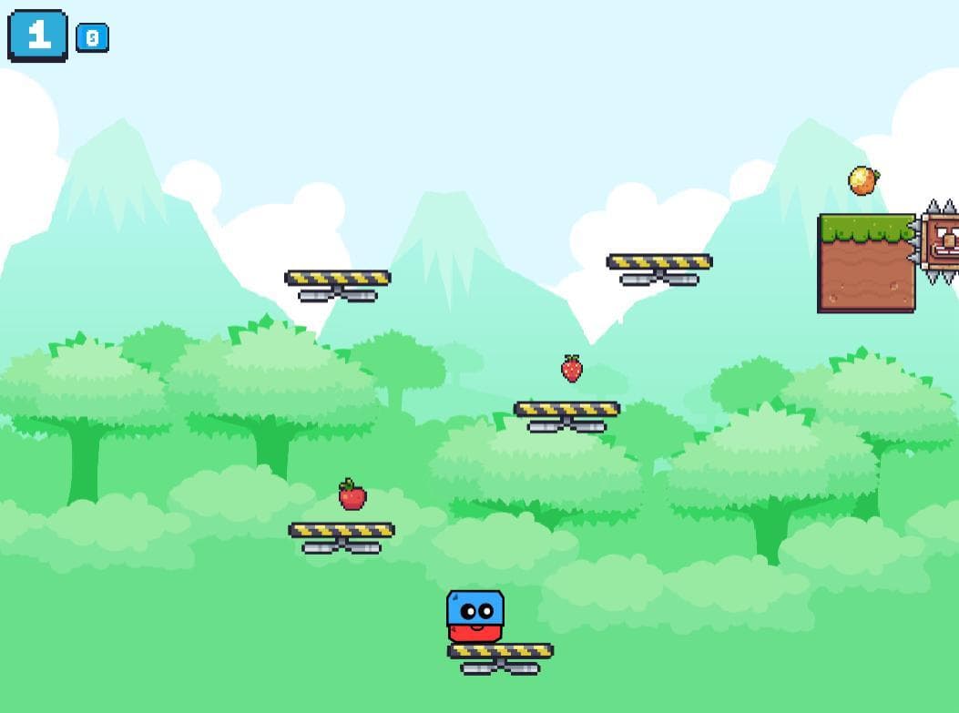 Hungry Helmet Platformer screenshot 3