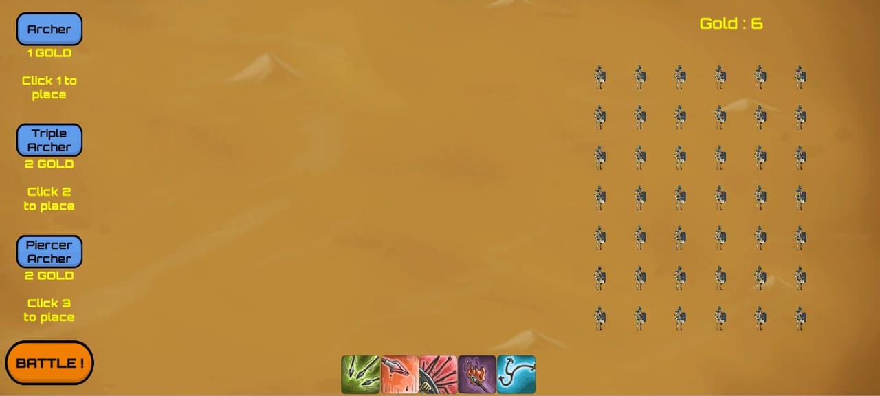 Archers Vs Swordmen screenshot 2