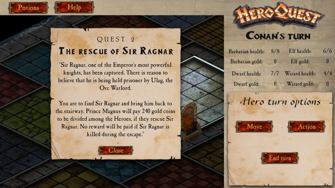 Hero Quest (DrNinja) screenshot 4