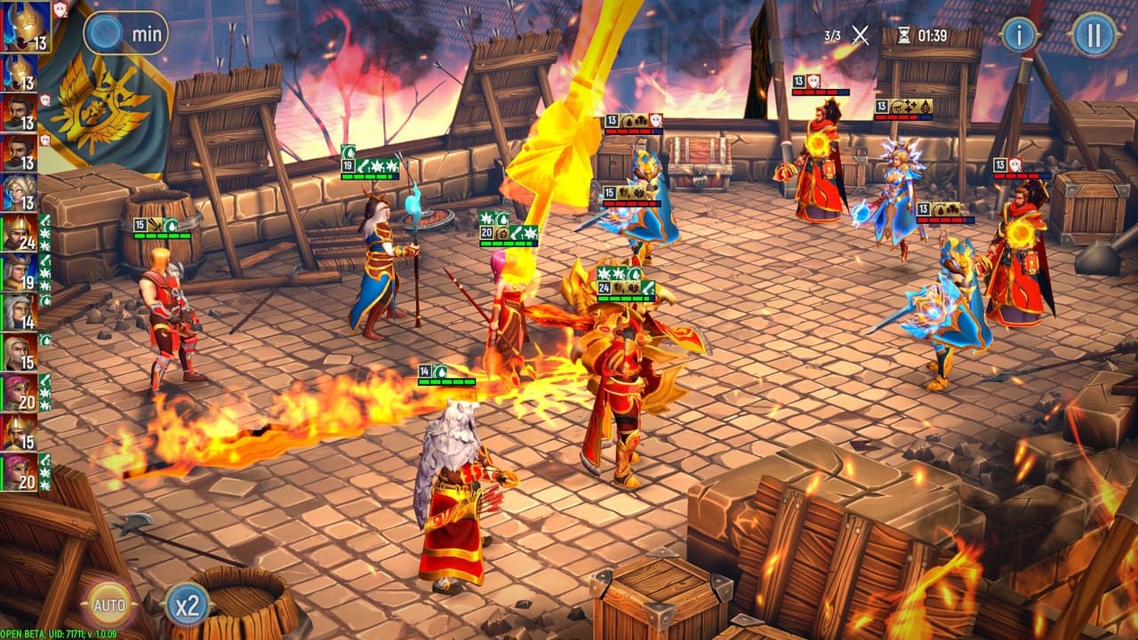 Warlords: Age of Shadow Magic Tactical Action RPG screenshot 6