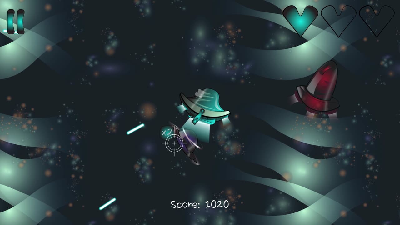 Enemy Flying Saucer screenshot 2