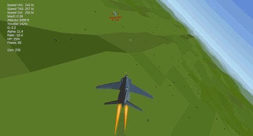 Tiny Combat Arena - Flight Model Demo screenshot 3