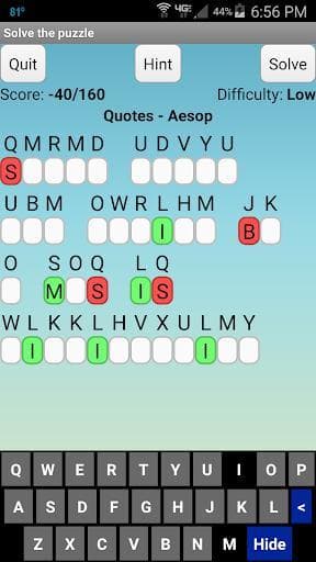 Cryptogram Puzzles Free Trial screenshot 3