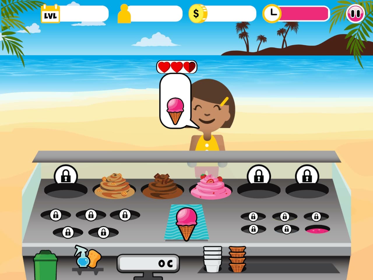 My Little Ice Cream Booth screenshot 2
