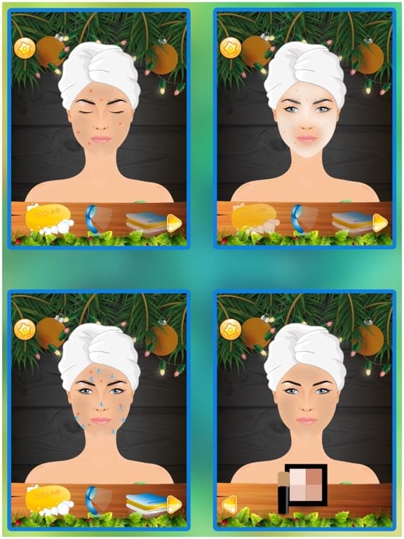 Christmas Beauty Salon Makeup screenshot 4