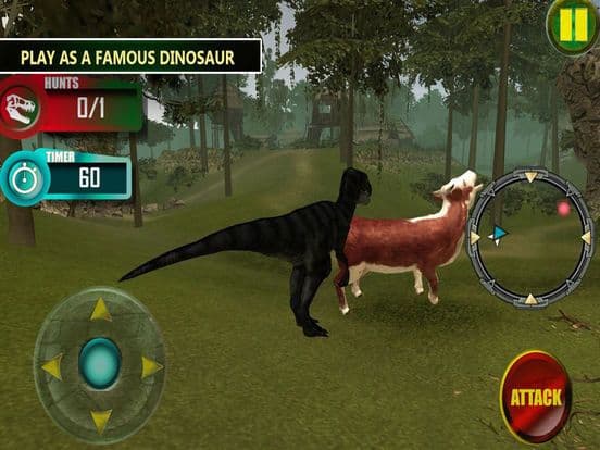 Angry Dino Park Jungle screenshot 2