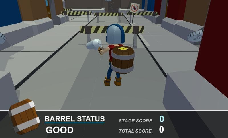 Powder Barrel - Naughty Robots Early Concept screenshot 2