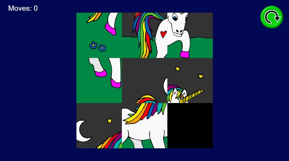 Sliding Puzzle (GameFavorites) screenshot 2