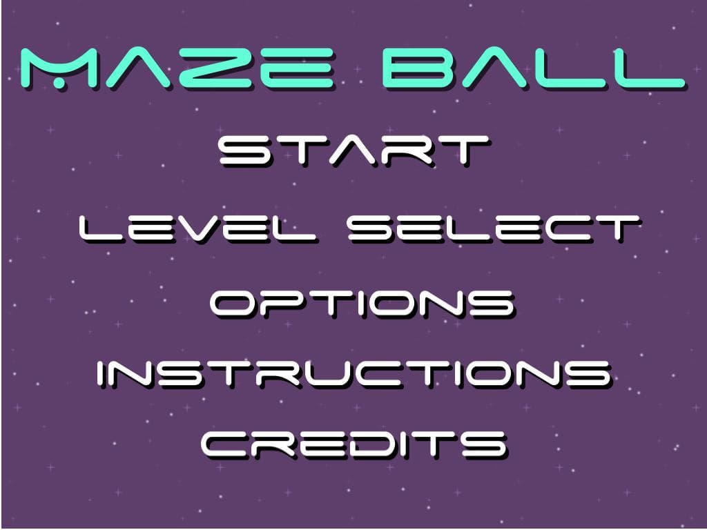 Maze Ball Space Challenge screenshot 2