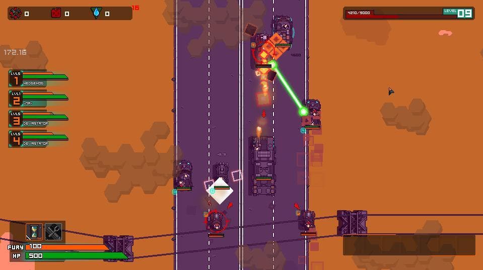 Blasted Road Terror (itch) screenshot 5