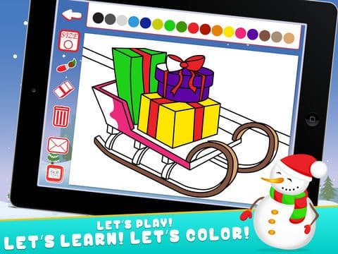 Christmas Coloring Book for Kids Free screenshot 4
