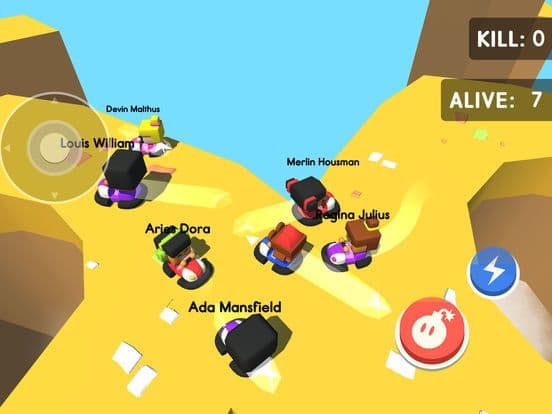 Bumper Kart.io: Crash and Bomb screenshot 3