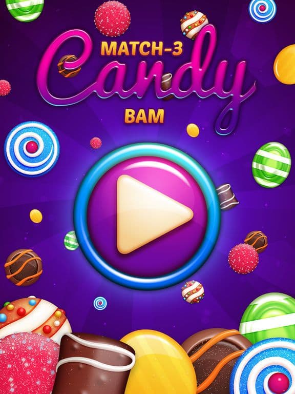 Candy Bam - Lost Dash Treasure screenshot 2
