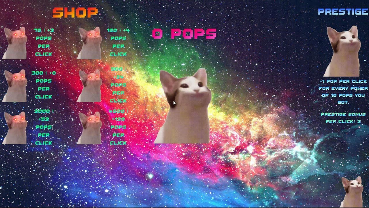 Popcat clicker (NorielSylvire)