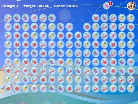 Popstar Fruit Bubble Match screenshot 2