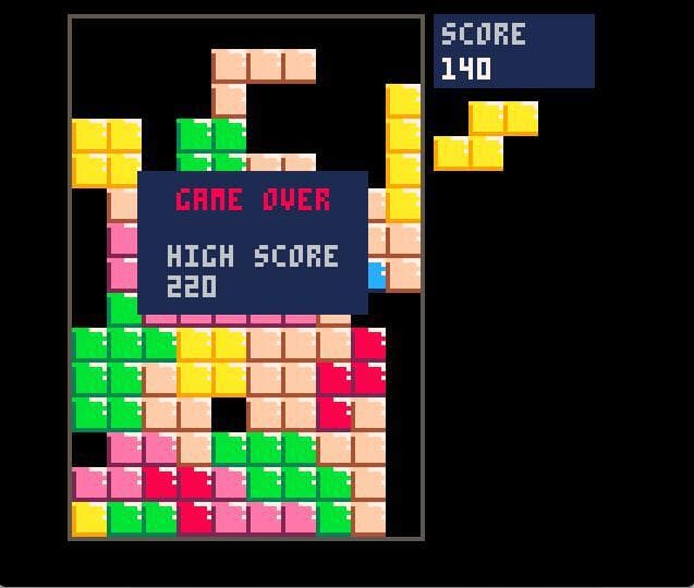 Pico8 - Tetris