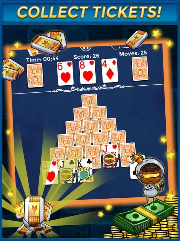 Pyramid Solitaire Cash App screenshot 3