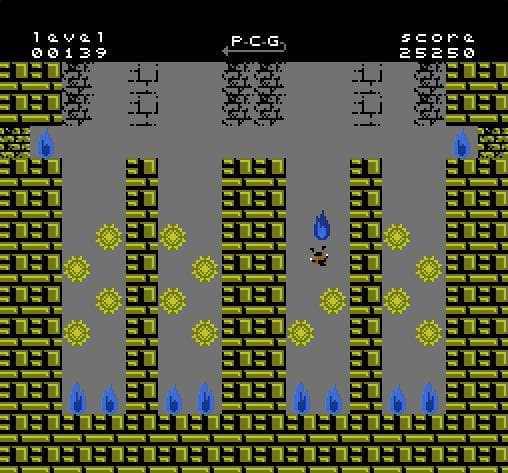 Plummet Challenge Game (NES Homebrew)