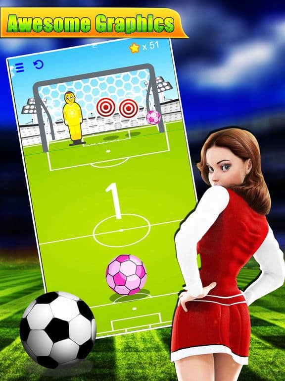Flip Football Soccer Game