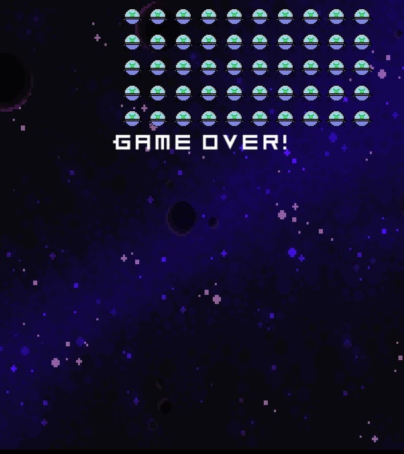 Space Invaders (itch) (Raja Haris Nauman) screenshot 2