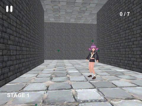 ３D迷路 女子高生をさがせ screenshot 5