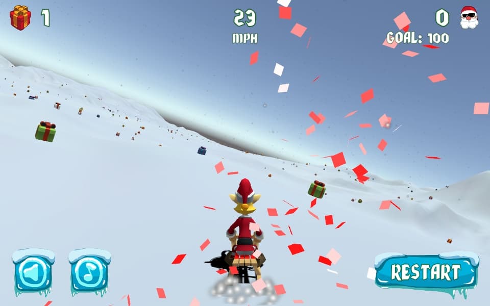 Santas Sleigh Slide