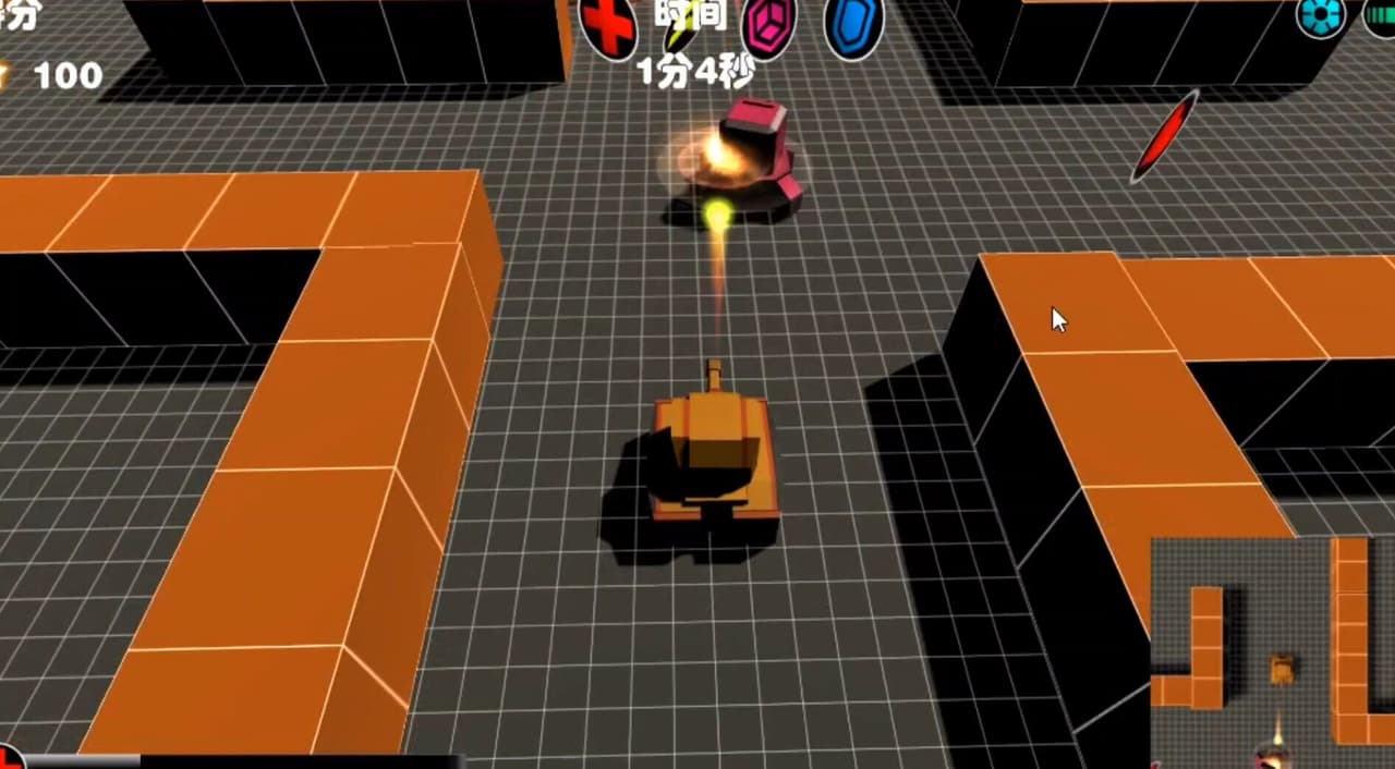 Tank maze screenshot 4