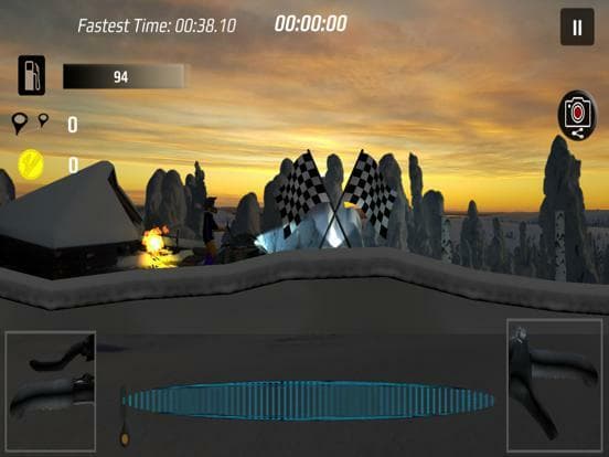 Sled Bandit - Snowmobile Game screenshot 2