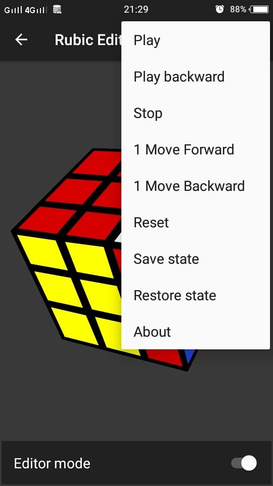 Rubic Editor screenshot 4