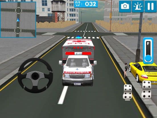 Ambulance Driver 3d Simulator Games screenshot 3