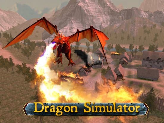 Fantasy Dragon Simulator 3D - Be the magic animal! screenshot 2