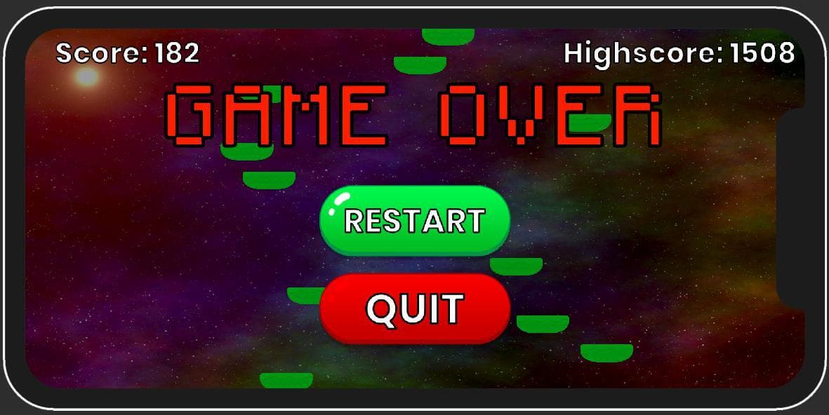 Galaxy Cat Jump 2D
