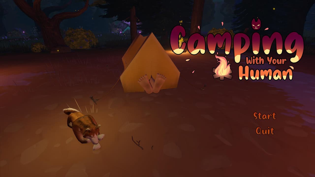 Camping with your human screenshot 2