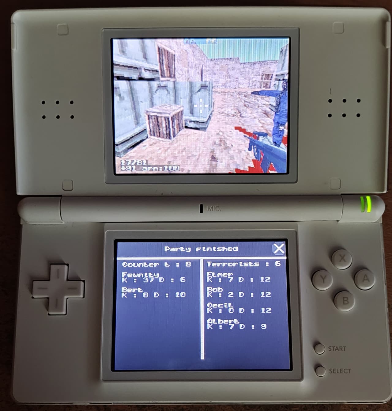 Counter Strike Nintendo DS screenshot 2