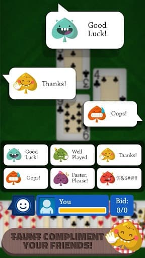 Spades: Free Card Game Classic screenshot 4