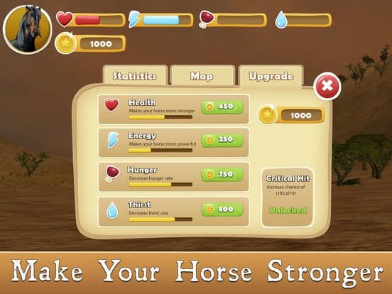 Wild African Horse: Animal Simulator 2017